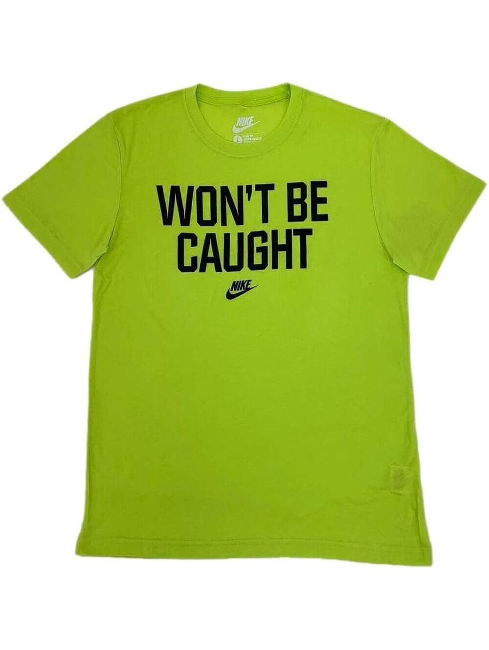 Nike Mens Won'T Be Caught Print T-Shirt Size XL